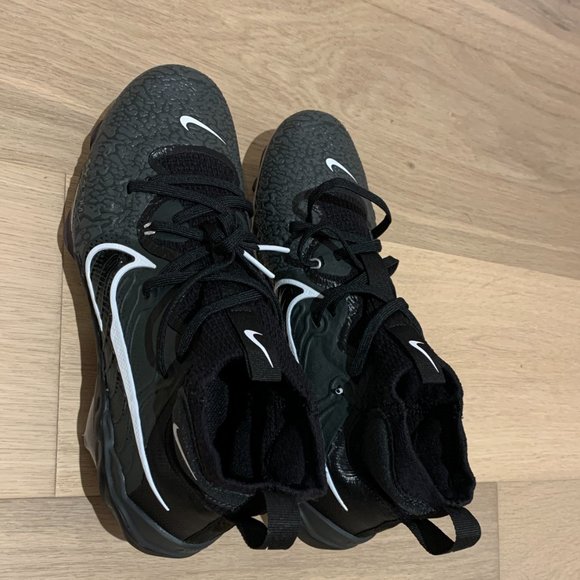 Men's Nike Metal Baseball Cleats, US Size 7.5, Black, NEW - Picture 8 of 8